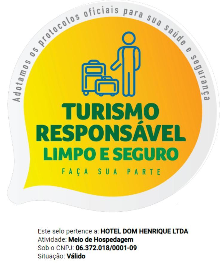 Hotel Dom Henrique Timóteo Exteriör bild